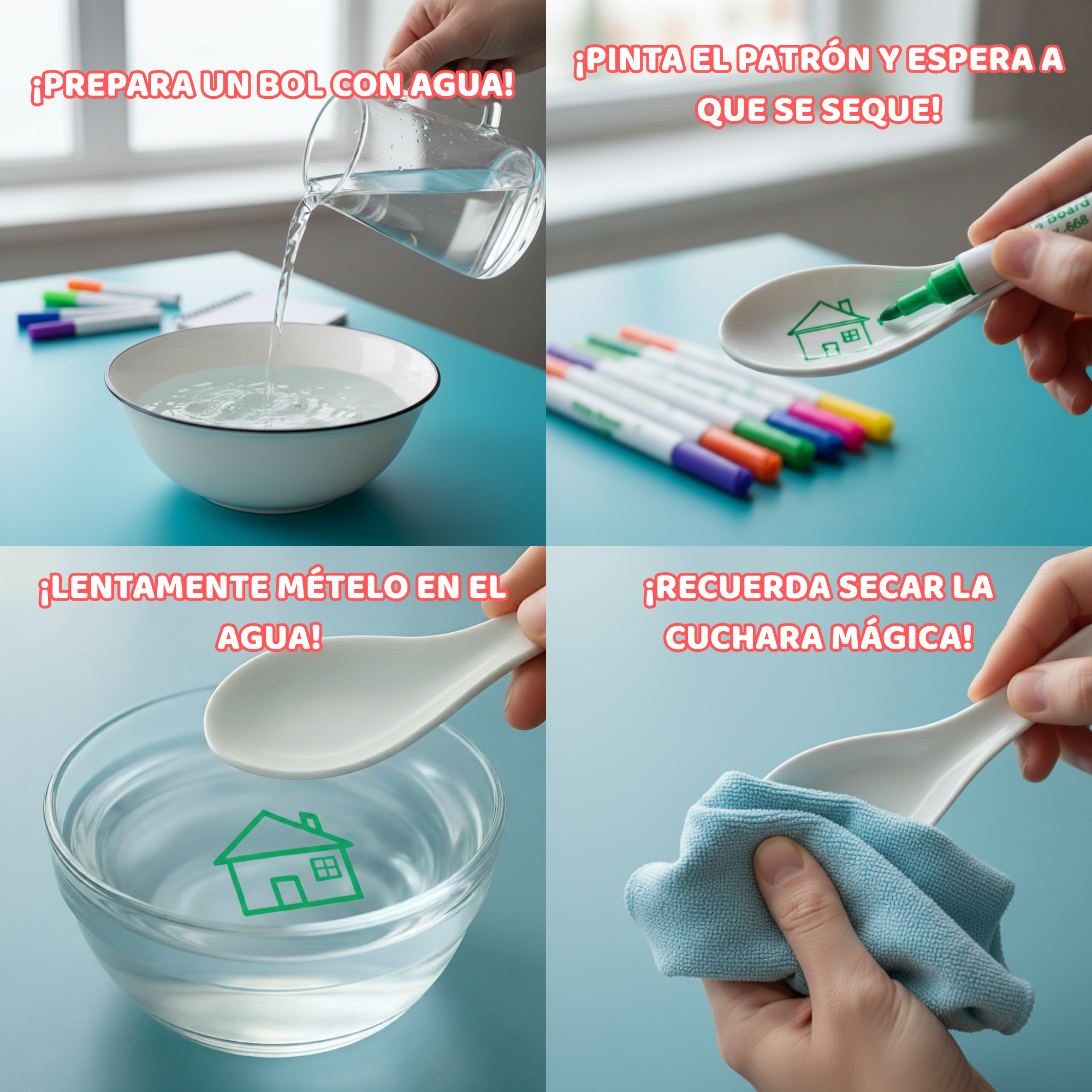 Rotuladores Mágicos Flotantes