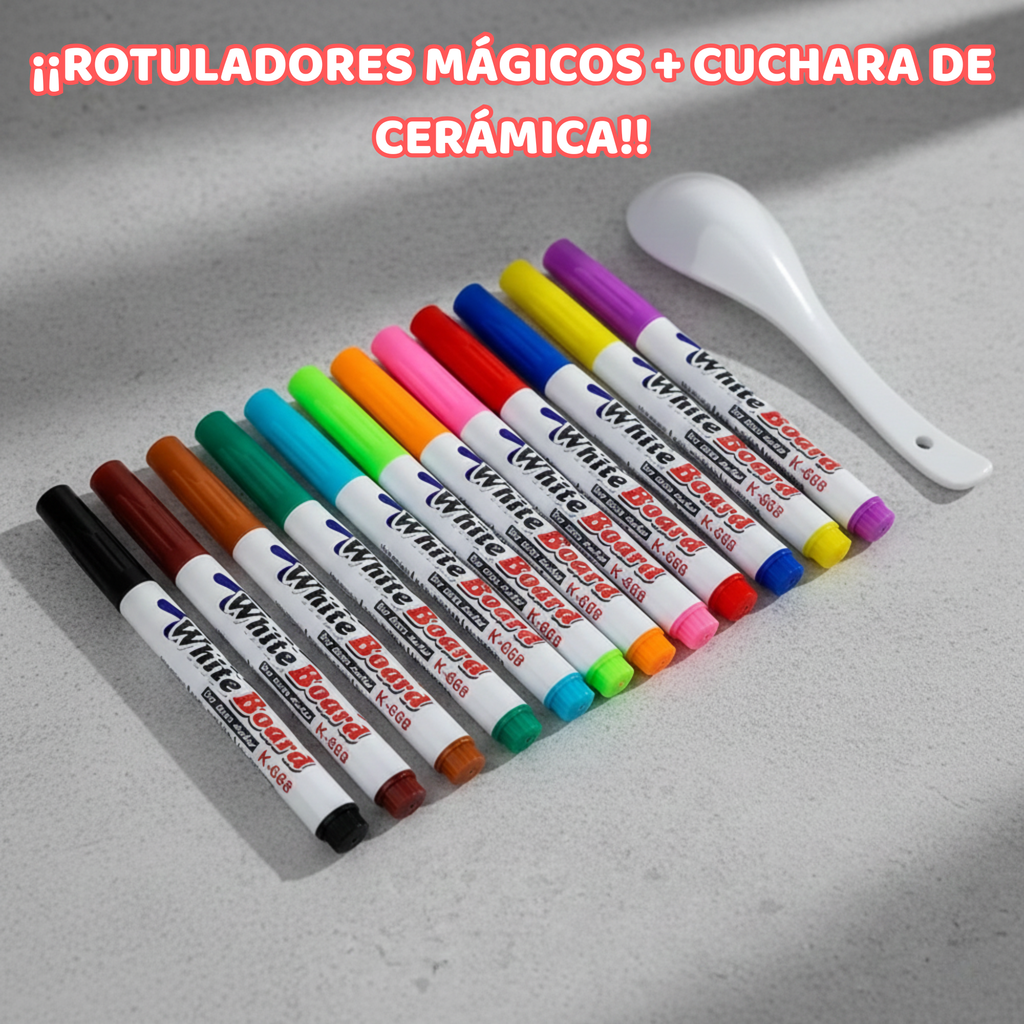 Rotuladores Mágicos Flotantes